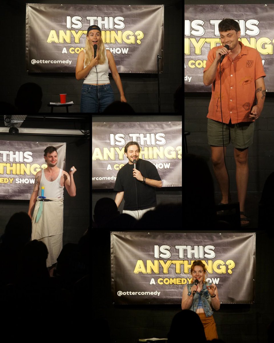 ottercomedy's tweet photo. ⭐️ Back tomorrow ⭐️
We had a super fun show last week (albeit a bit… controversial.. 👀) and we’re back again this Sunday!
See you at ManaBar at 19:30!
#comedy #basellive #baselswitzerland #basel #ottercomedy https://t.co/PLw2eaSNOc
