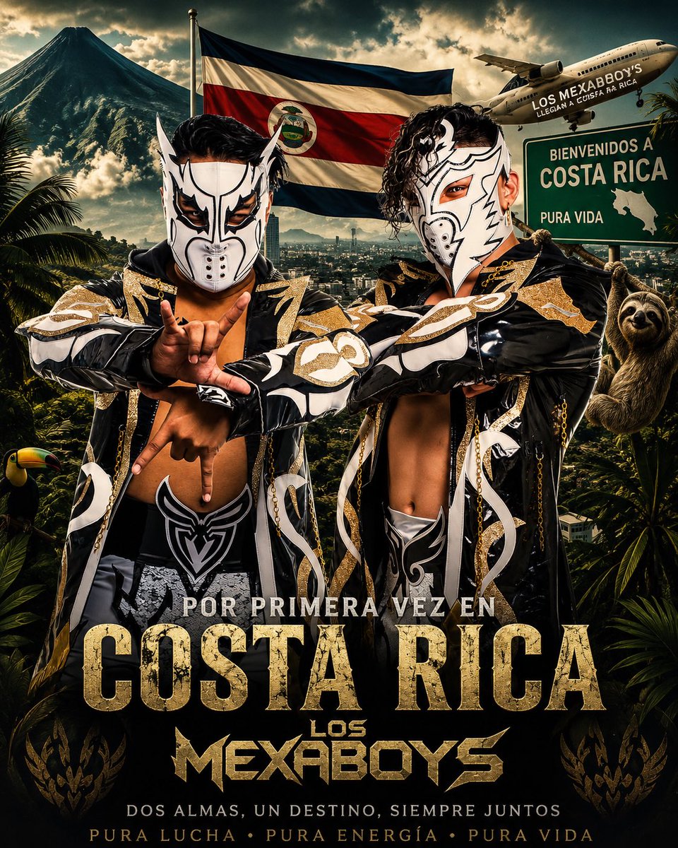SpiderflyL's tweet photo. Ya en camino a mi 5to país en lo que va de mi 2026✨🤟🏾
Muchísimas gracias a todos por su apoyo! Preparados para dejar bien en lo alto nuestras raíces Mexas 🇲🇽
LOS MEXABOYS 🤟🏾🕷️
🇺🇸🇨🇦🇯🇵🇩🇪….🇨🇷⌛️🔥 https://t.co/Ox6pFm0ngv