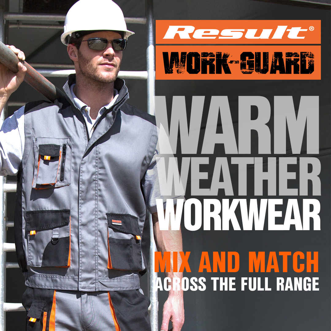 ResultClothing's tweet photo. Engineered for warm weather. Check out our full range of lightweight &amp; unlined Work-Guard Lite. Keeping you cool &amp; fresh all day.
Shop now: https://t.co/Q9gF4UrtJc
#workwear
#shorts
#trousers
#bodywarmers
#jackets
#summer https://t.co/rK1v3mEhPm