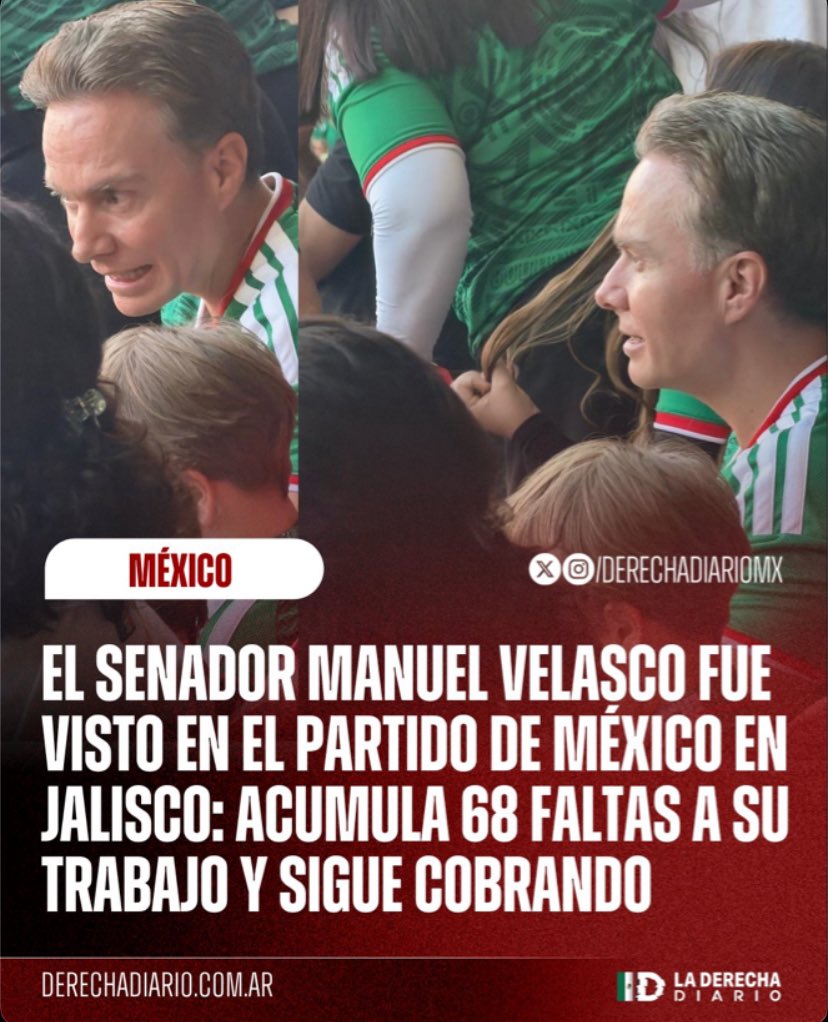 comentarios1010's tweet photo. @OSWALDORIOSM Y son varios
A La @fifacom_es @fifaworldcup_es @FIFAcom @FIFAWorldCup solo les importó el dinero aunque muchas personas se quedaran sin poder ver los partidos y sin poder pagar sus altos precios🤮
Pero qué tal los corruptos:
En primera fila!👎#FueraMorena
https://t.co/FeBazQNDKp https://t.co/5IJ90RMCPT