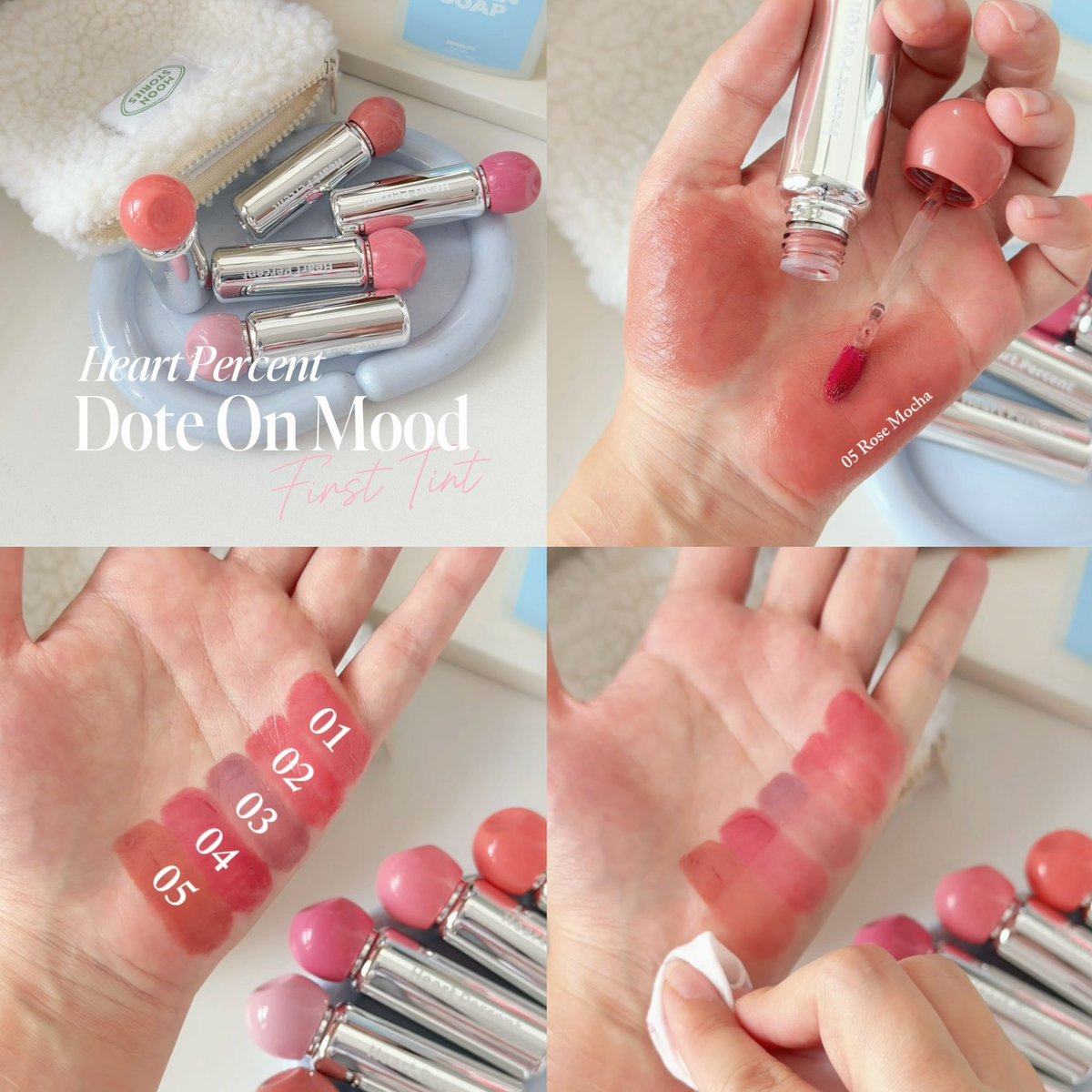Viviennewonder's tweet photo. ตอนนี้เอาที่ใช้บ่อยๆ คือ Kate Lip Monster กับ Heart Percent รุ่นนี้ค่ะ ทน แล้วสีสวยด้วย คนชอบอะไรสบายปากแนะนำเลยงับ 🥰 https://t.co/poSZsWOpN9