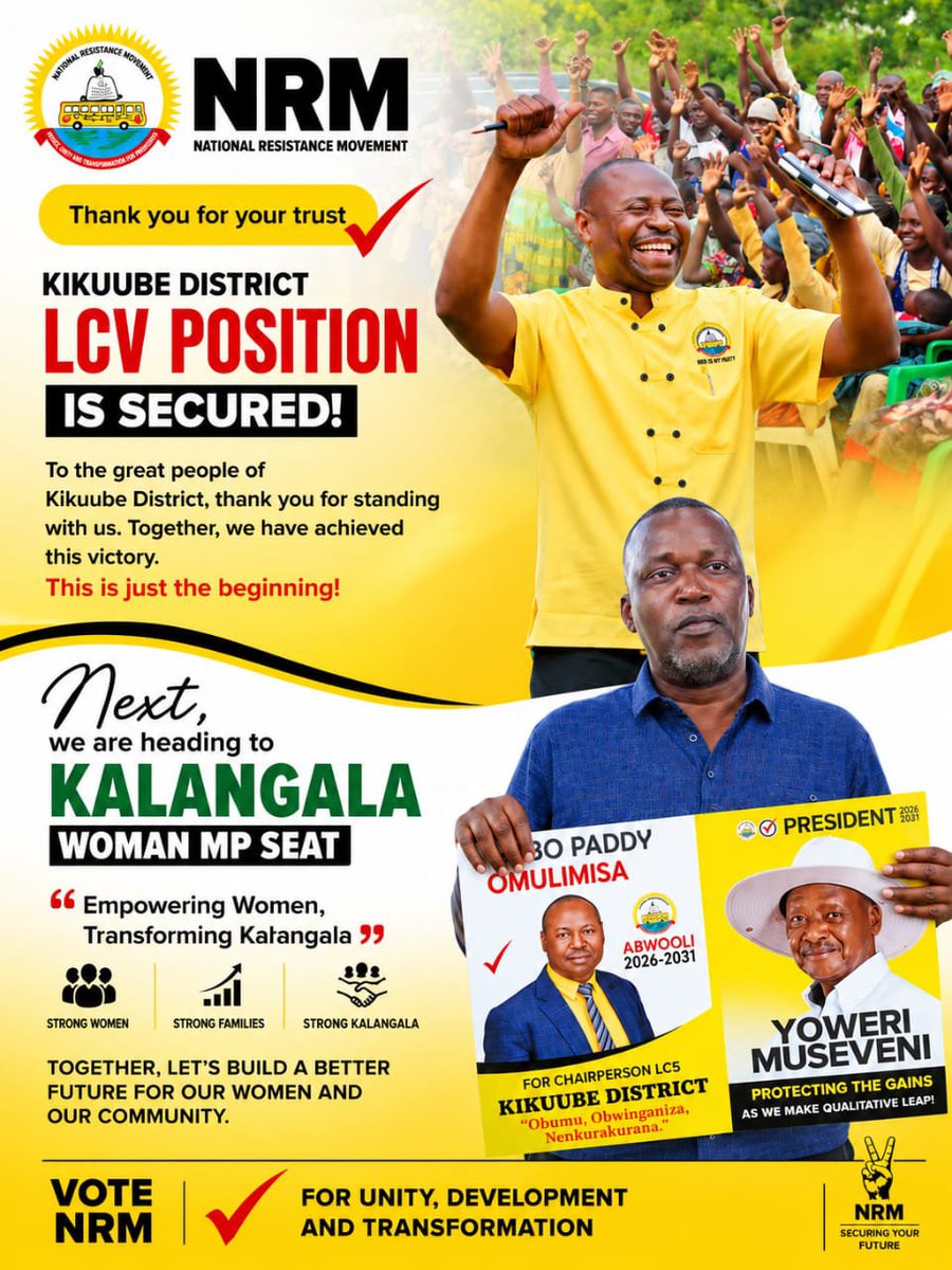 ArnoldTale77297's tweet photo. *Hon Amlan Tumusiime set to Join Kalangala District Woman MP By-election hours after successfully shaking and securing victory in Kikuube District LCV by-election*

Kalangala be alert he has 100% record win in Bi elections for the last 10 years https://t.co/y79mErKgiU