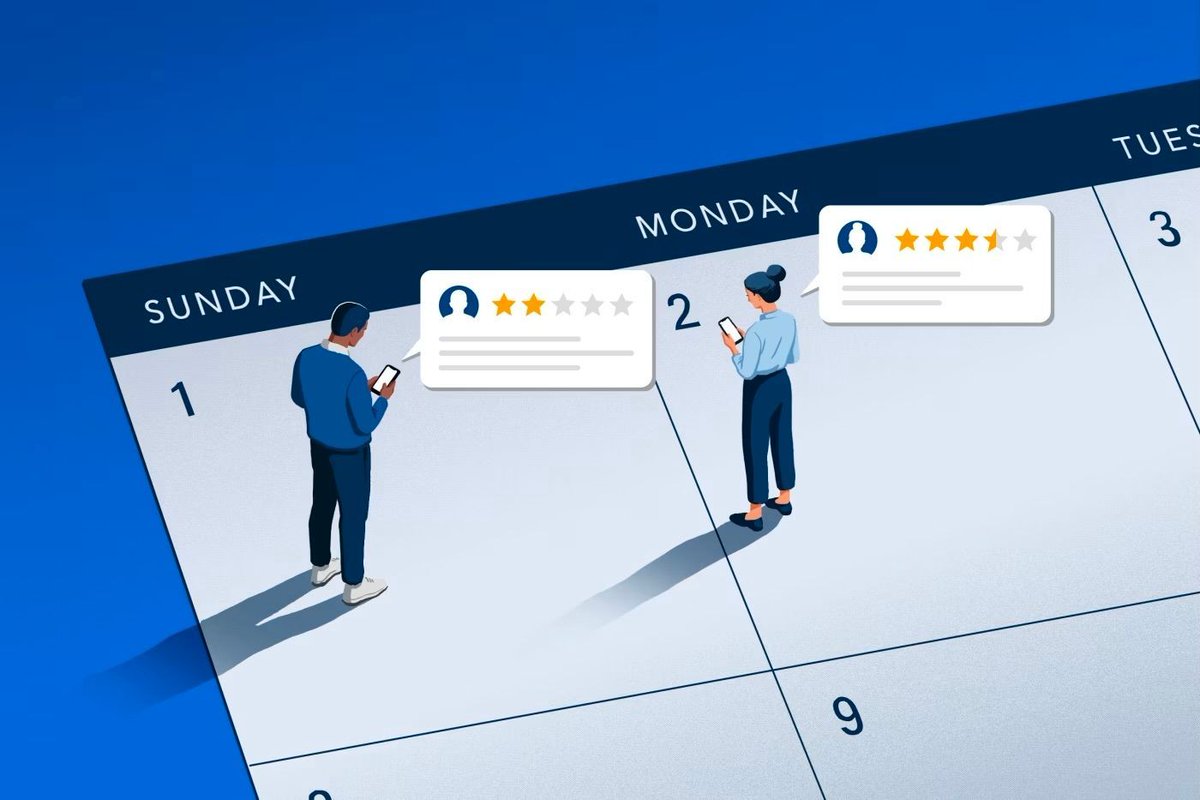 Alex_Hanial's tweet photo. Why Asking Customers for Reviews on the Weekend Might Backfire
 https://t.co/Yft09y7PQR via @wsj https://t.co/nggIAJLDMG