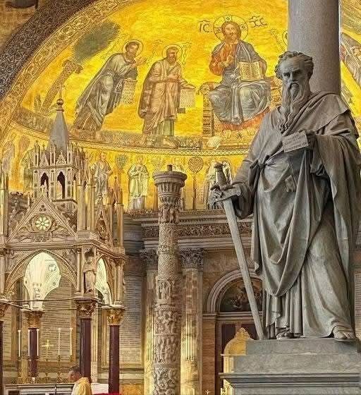 RamellaUgo's tweet photo. San Paolo fuori le mura Roma https://t.co/ew6fa2xxGK