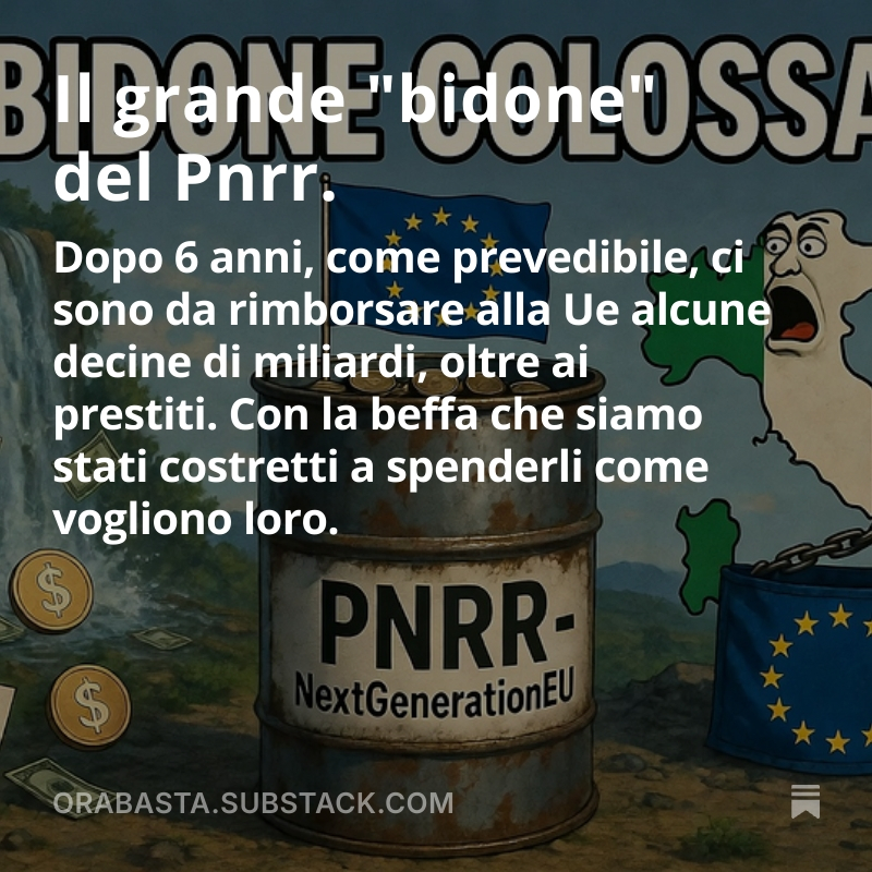 giuslit's tweet photo. Il grande bidone del PNRR è finito, come prevedibile, a incasinare il bilancio della Ue.
E non sanno come venirne fuori, tra nuove e vecchie spese e tasse inventate al bisogno.
https://t.co/xyiWvyZC2d https://t.co/58GBIaKnvp