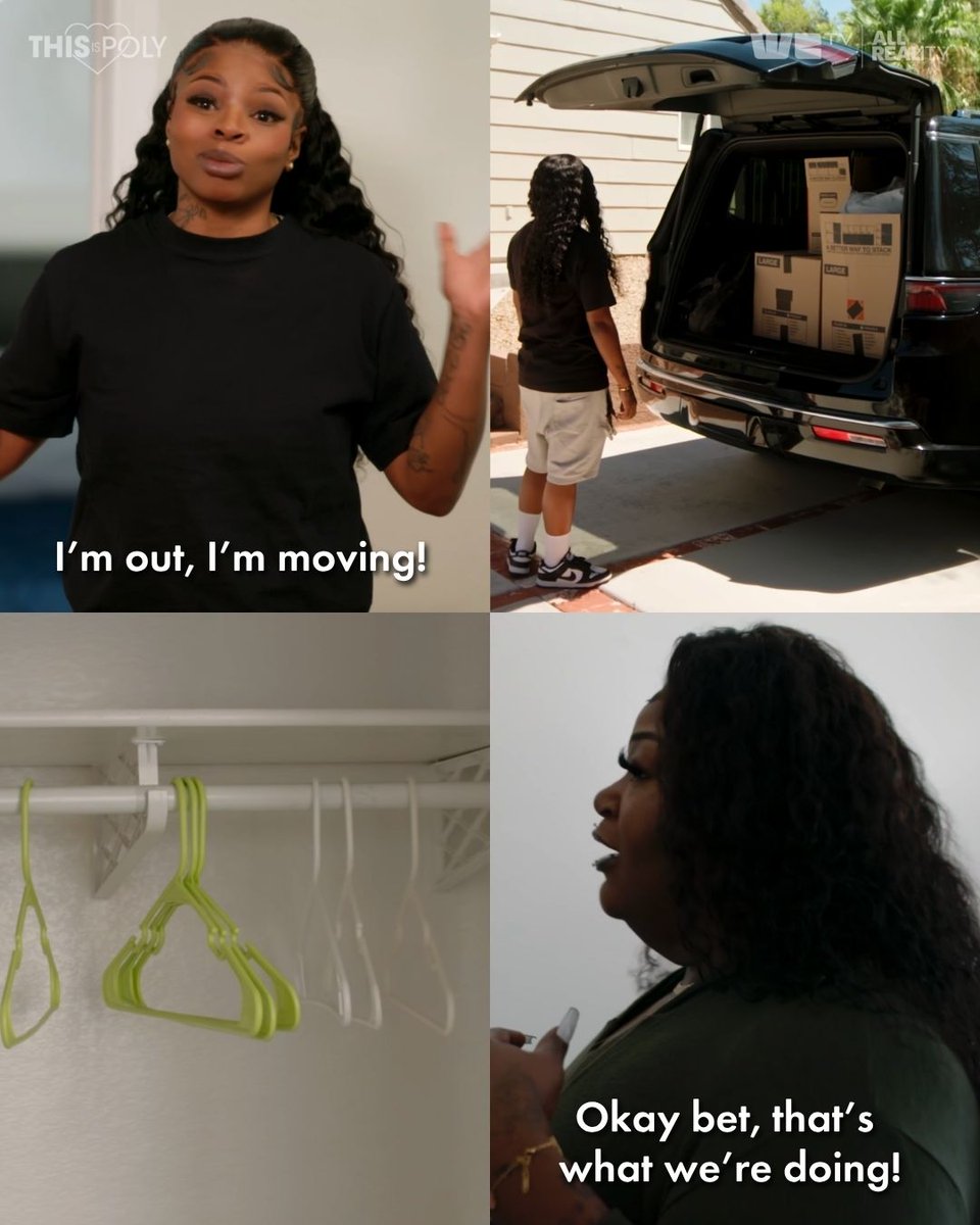 WEtv's tweet photo. This...is...embarassing! 😳 

Stream a new episode of #ThisisPoly now on @allrealityoffic https://t.co/6xr0c6tRsB