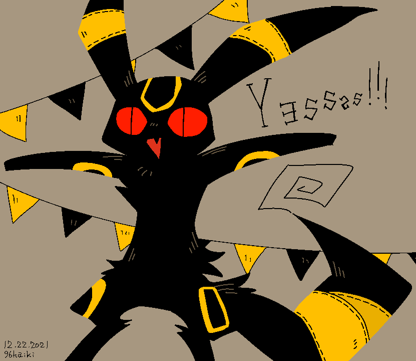 kuroHaiki's tweet photo. #pokemon ブラッキー/umbreon
12.22.2021 https://t.co/RwUzHrgbXs