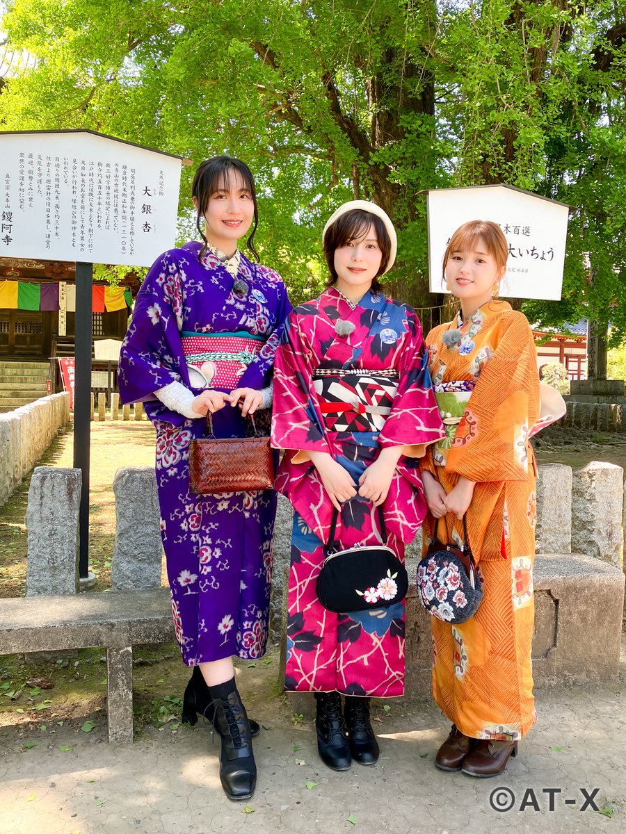 ATX_PR's tweet photo. Club AT-X 夜NA夜NAサタデー 22時のおやつ #554 
出演：津田美波、大和田仁美、上田瞳

これまで番組をご視聴いただき
ありがとうございました🙇

最終回は念願のロケ！
着て！見て！食べて！盛りだくさんな60分
ぜひ再放送もご覧ください👀✨
https://t.co/Q2W5Y1fYEt

#22時のおやつ #よなさた #at_x https://t.co/43QKRzeGU3