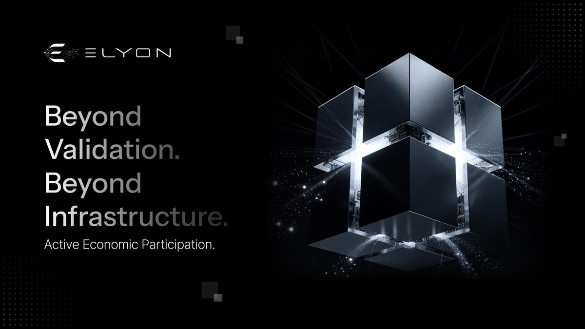 Elyon_Chain's tweet photo. Blockchain networks depend on validators

They secure the network
They validate transactions
They maintain uptime

Elyon is building an ecosystem where validators are more than infrastructure providers

They become active participants in a broader economic network

Security and participation should grow together

https://t.co/r0BddxkDwe