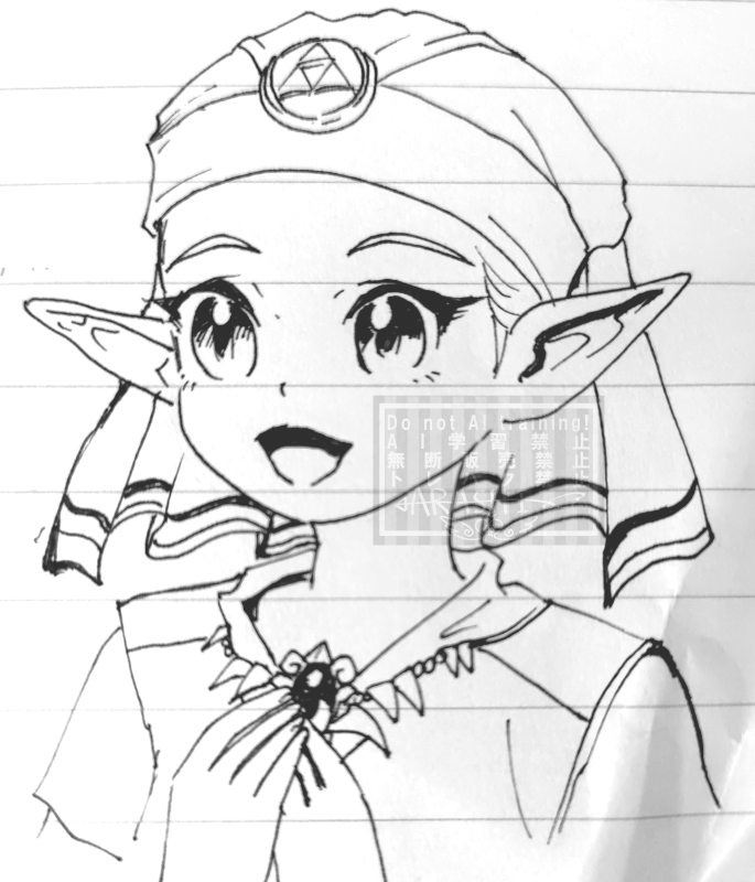 phououji's tweet photo. キャラデザって髪型が重要だと思っているのだけど、
お姫様で一本の前髪すらも出していない、時オカのゼルダちゃんの造形って凄いよなぁ https://t.co/NEuh0bQym5