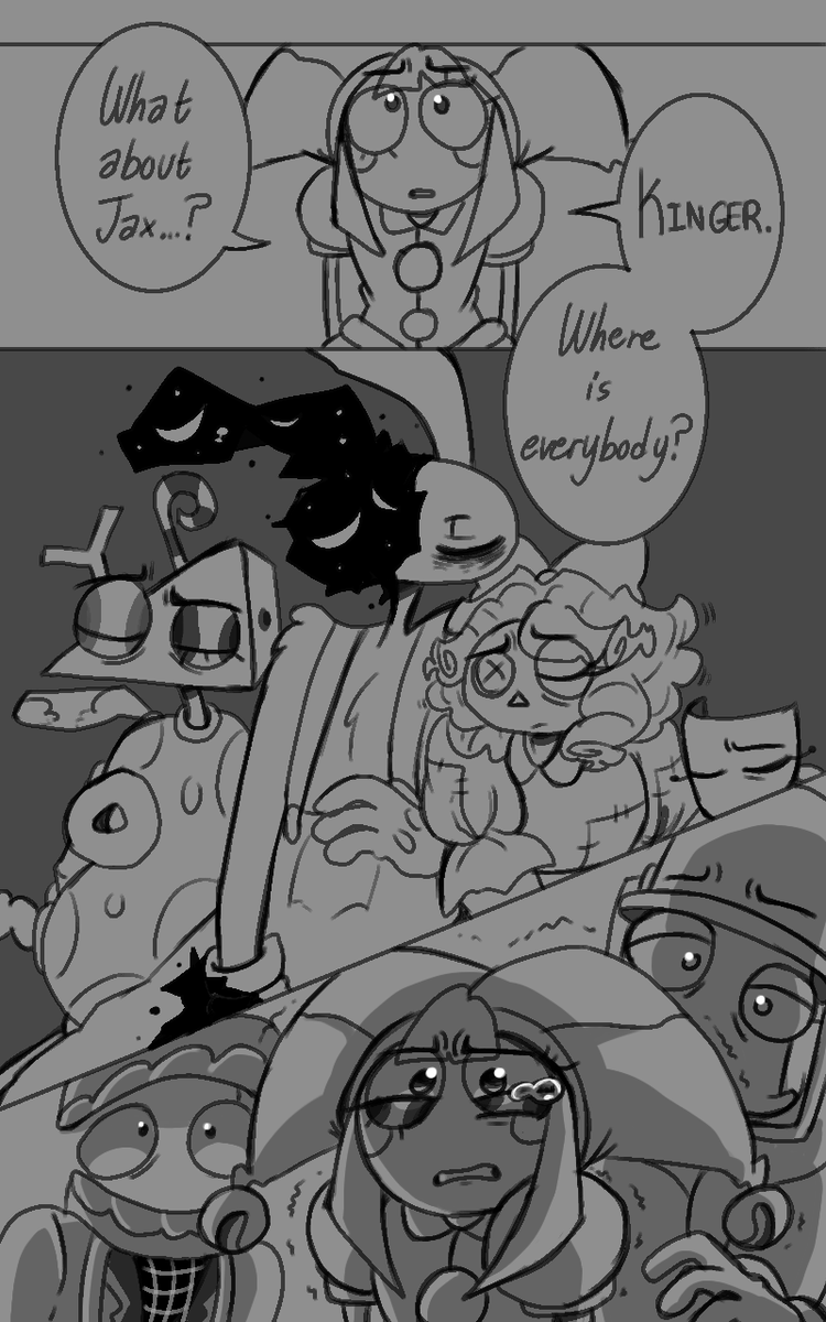 ubeng_ubas's tweet photo. A silly hypothetical PART 5 (End)
#TADC #theamazingdigitalcircus #showtime #bunnydoll #abstrabbit #tadcep9 

(1/) https://t.co/if0byFZRcT