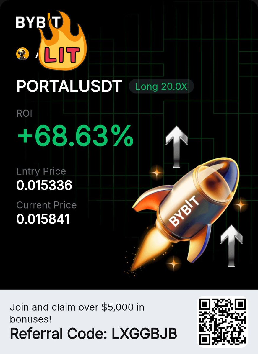 _Cherechi_'s tweet photo. Currently holding $portalusdt and almost at tp hit, two trades taken today, Tp hit on both, feels good to be back to trading futures again. https://t.co/w49RVNwAvs