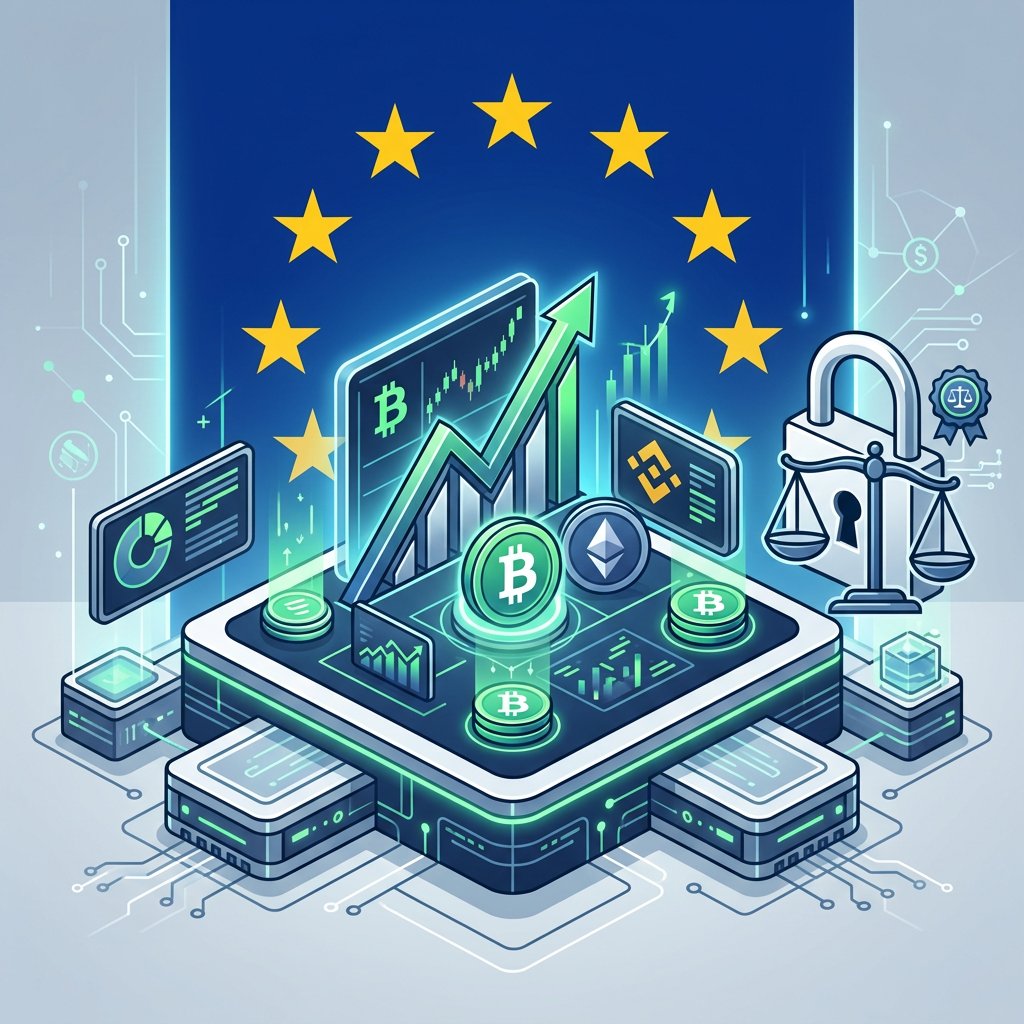 CodeSourceNET's tweet photo. Binance et MiCA en Europe : quels risques pour les utilisateurs ? https://t.co/hl80TvPZfm via @CodeSourceNET https://t.co/SsT6GJXMbd