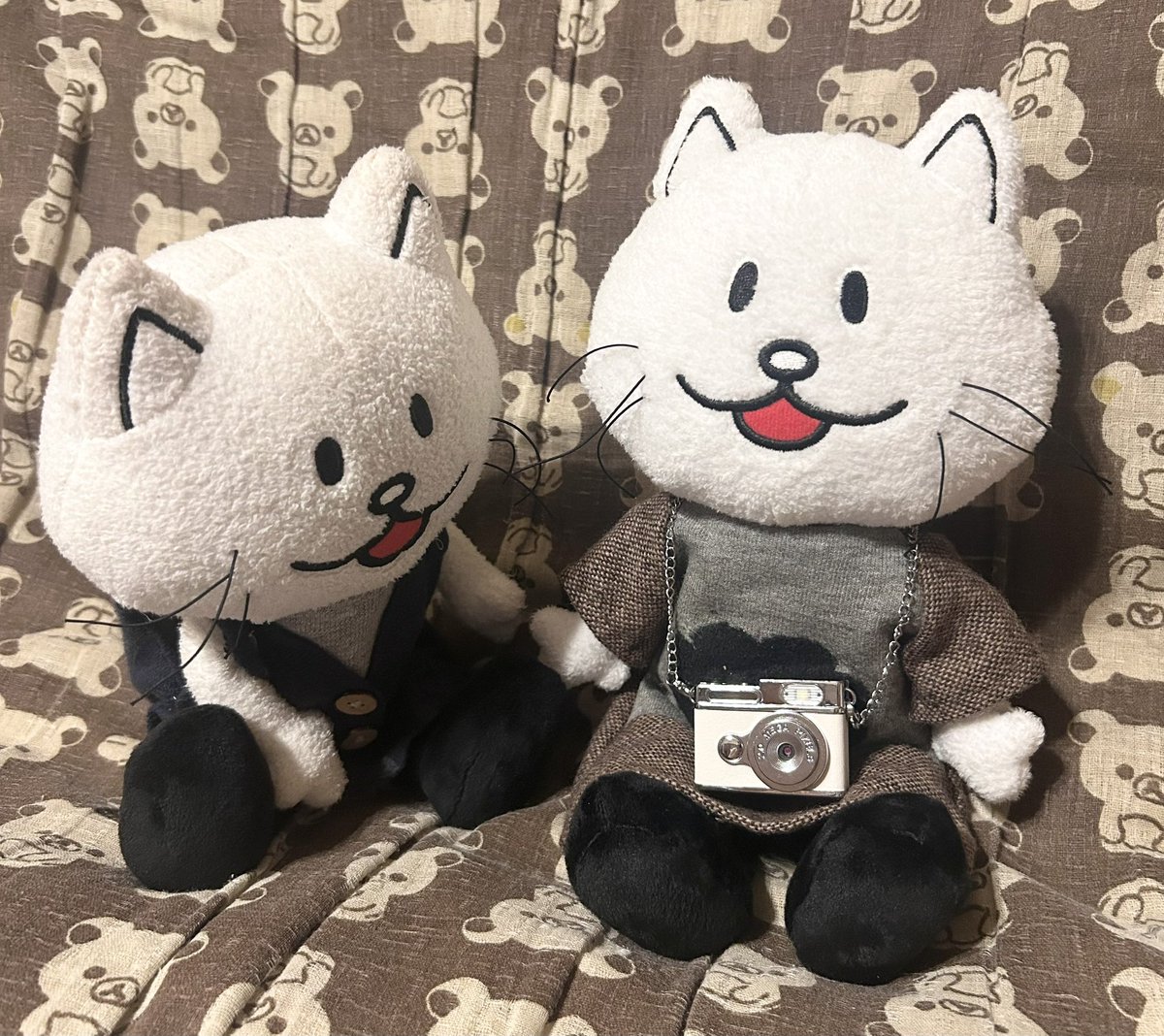 fallin___blue's tweet photo. ねこるとにゃこるにトイカメラをプレゼント、実際に撮れるからね、お出かけしようね https://t.co/dbUmvGUkex