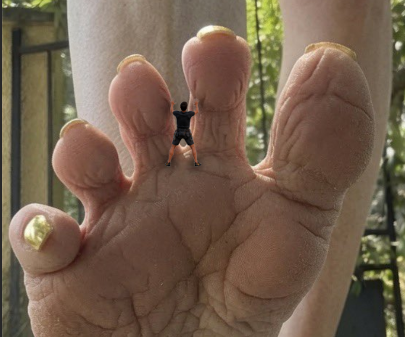 Queens_Pawn_'s tweet photo. Goddess @MmeSylvieHotFt has no mercy for the annoying bugs in her garden😱     

Follow  @Queens_Pawn_ for more daily content 📷#Giantess #SizeTwitter #feetfetısh https://t.co/DBFLTLXlPn