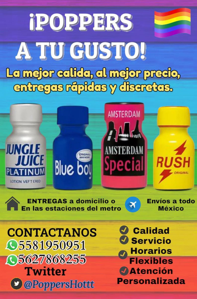 DistritoPoppers's tweet photo. 🚨 ¡YA ESTAMOS ATENDIENDO!
Ubicados en Juárez, Nuevo León
#MTY
🚚 Servicios
✅ Entrega a domicilio
🚗 Envíos rápidos por Uber o Didi
📦 Entregas personales en el centro de Monterrey
(Días especiales —se avisa con anticipación)
📲 Pedidos e información:
📞 8131243701
📞 8132329262 https://t.co/fRUS9iQ274
