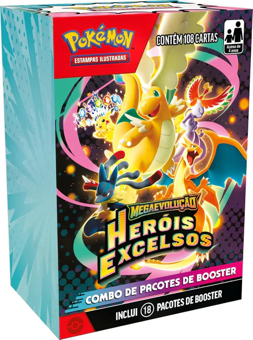 garimpoke's tweet photo. CHEGOU A NOTÍCIA QUE NINGUÉM ACREDITOU!!! 🚨🚨🚨

 COMBO DE BOOSTERS HERÓIS EXCELSOS POR R$279,90, PARCELANDO EM ATÉ 6X SEM JUROS 👉 https://t.co/YaCf5n3nNU https://t.co/ZRPZT0YenC
