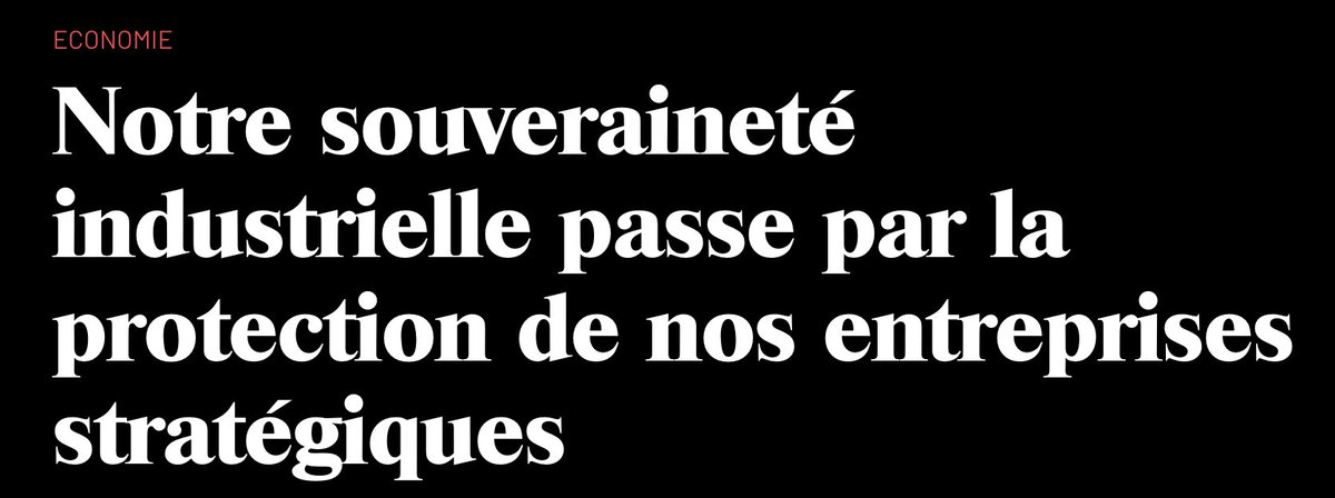 SouveraineTech's tweet photo. Si la France veut réellement réindustrialiser, elle doit à la fois empêcher les mécanismes financiers qui détruisent et encourager les entrepreneurs qui reconstruisent, affirment le député @gerault_verny  et arnaud van Robais, président-directeur général du groupe Rivolier.

https://t.co/FRGkKixMfT