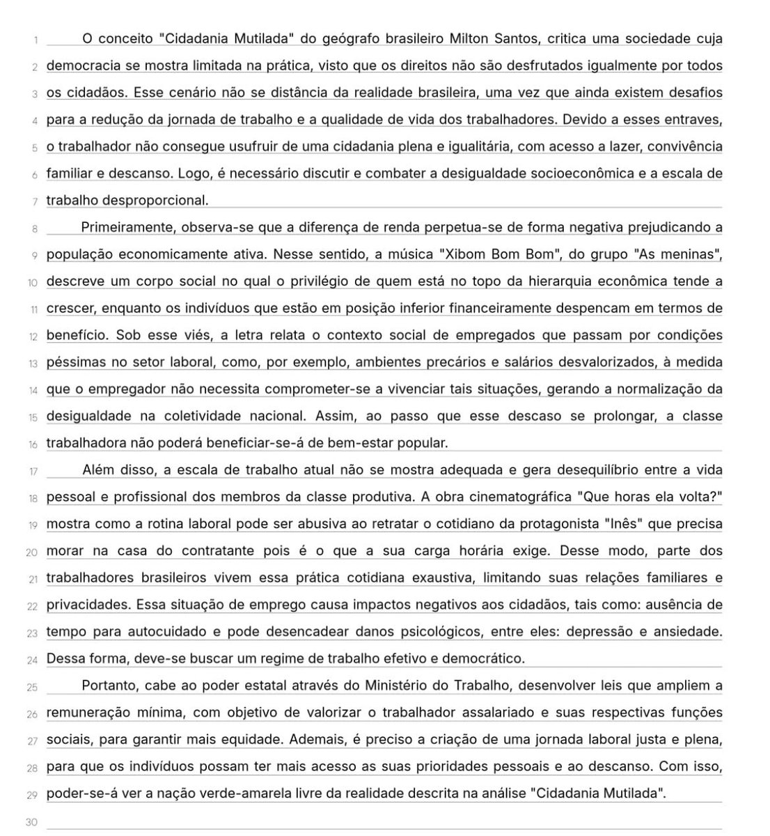 l4naspears's tweet photo. redação que um corretor do ferretto deu 880, dizendo que os repertórios não estão produtivos e os argumentos estão incompletos. eu to de saco cheio disso, sempre usei esse meu modelo e sempre tirei mais de 900. se eu peço uma nova análise da redação, não muda nada https://t.co/64oBJdSDsi