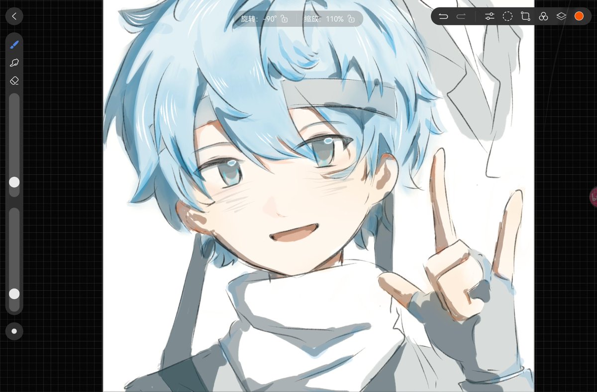 KIDseven77's tweet photo. tried a new style :3
but i have no strength to finish,,,
#coldifanart https://t.co/gIiiDIYehA
