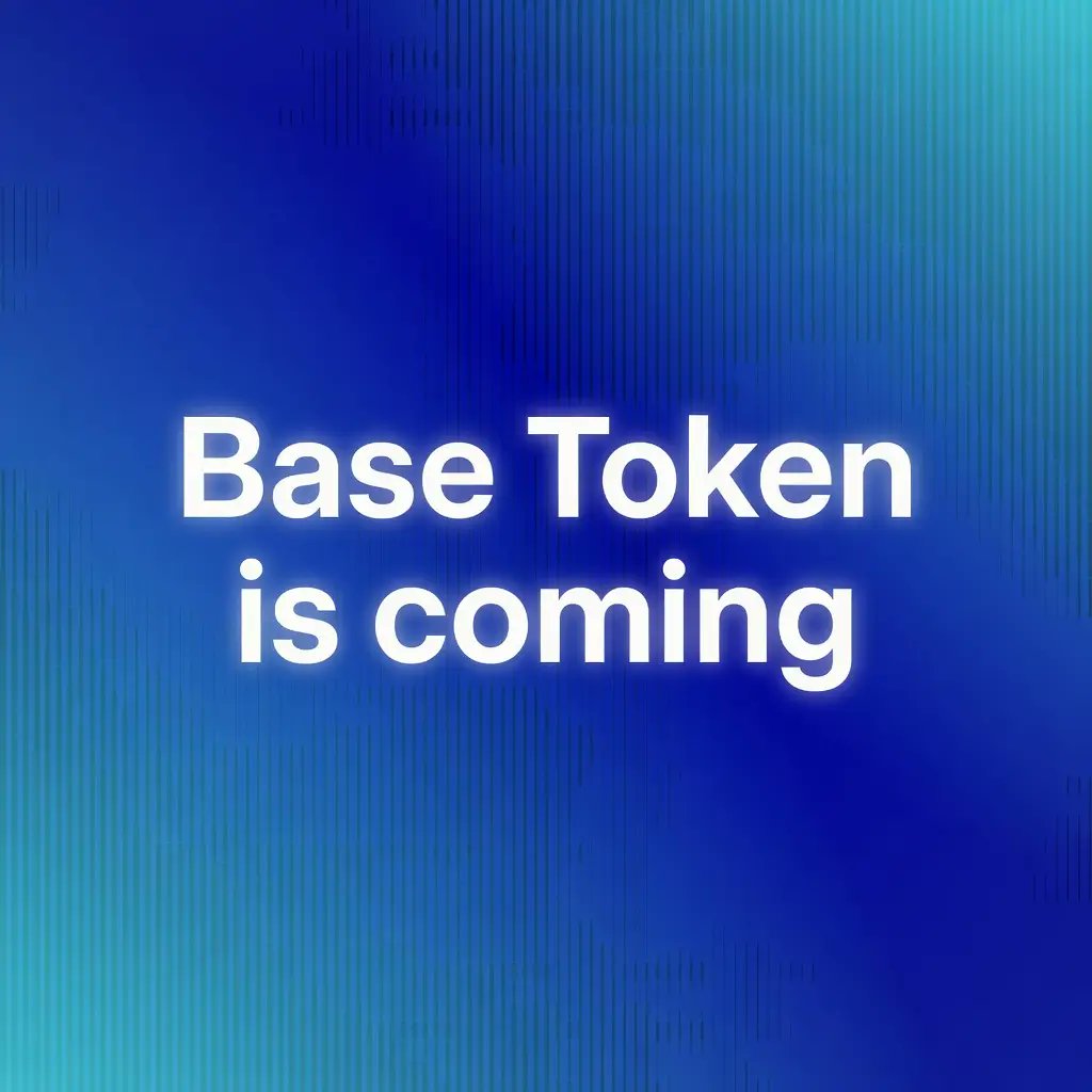 CryptoChirpX's tweet photo. 🥳 $BASE token is coming✅
And here's why it's now inevitable.
For years Coinbase officially said: "No plans for a Base token, we use ETH for gas."
Retail believed it. Regulators relaxed.
But the game has changed. Here's why Base needs its own token 👇 https://t.co/Ps24cJPgXX