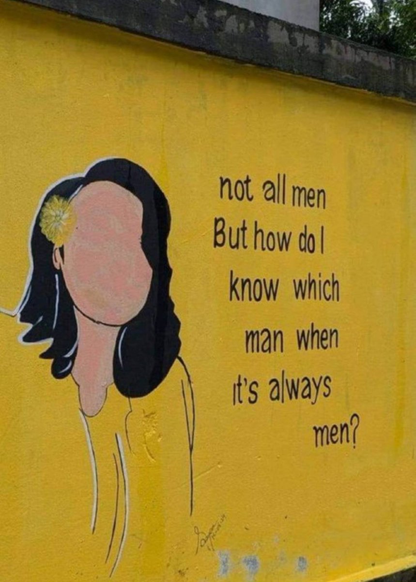 venom1s's tweet photo. This propaganda graffiti using a victim to label all men as potential rapists isn't right at all.

Rapists and criminals should be given the worst punishment. However, innocent men aren't responsible. They shouldn't be called rapists.

The R.G. Kar Kolkata doctor rape case is still believed to be a planned gang rape and murder involving both men and women, with the accused, Sanjay Roy, being the only one arrested.

After his arrest, Sanjay said that he was used as a scapegoat.

Many officials, including the victim's mother and colleagues, believe that Sanjay is just a scapegoat to cover for bigger officials involved. He shouted that he was harassed and beaten into accepting it before going to jail.

The court found him guilty after the investigation and sentenced him to rigorous imprisonment until death.

The victim's friends, parents, and colleagues even provided a list of people they suspect because she was planning to expose an illegal medical exam and financial racket run by the hospital administration.

The nature of the attack, the evidence, and the CCTV footage claims make it a complete joke to say a single civic volunteer did all of that. This is just pure mockery of the Indian judiciary system.

RG Kar Medical College and Hospital also has a documented history of suspicious or unnatural deaths involving men, both before and after this case, but no one is talking about those.

Whoever made this graffiti and the people posting it online are responsible for men using the image for trolling.

Stop using these cases to label all men as potential rapists. I can name countless women who are involved in getting other women raped, and the list of female human traffickers is sky-high.

The point is that all criminals, whether men or women, should be punished severely. But using a victim to blame and abuse all men is not okay.

And the same girls who do it also support and defend women criminals.

The RG Kar victim deserves justice, and after a proper investigation, everyone involved, both men and women, must be punished severely.

Nobody should escape punishment.