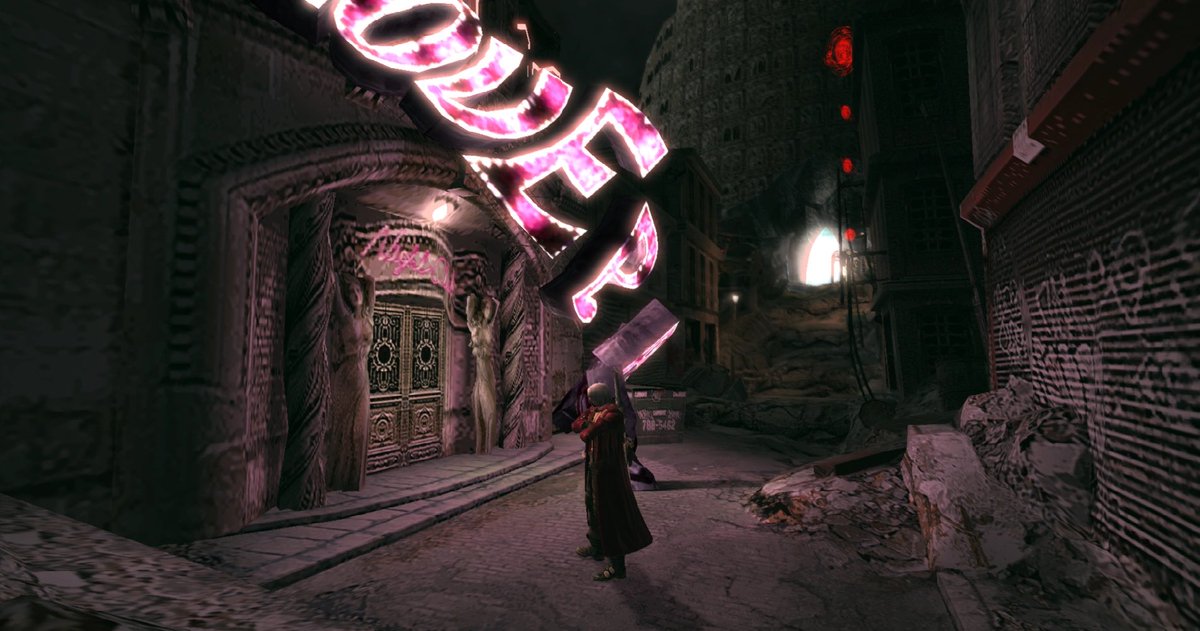 ozoneY2K's tweet photo. Let’s take this time to appreciate DmC 3s level design https://t.co/nTxHyuMPBu