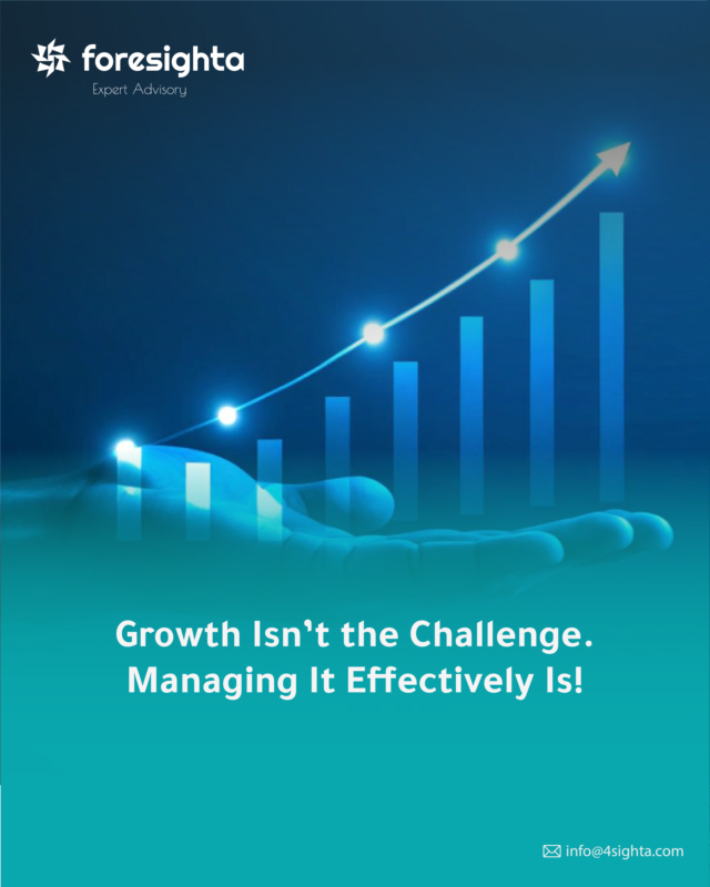 ForesightaCo's tweet photo. Growth reveals the strength of the system behind it.

In the early stages, effort can drive progress.

As businesses grow, however, operations, processes, and decision-making become the real differentiators.

Growth isn’t the challenge. Managing it effectively is.

When operating systems fail to evolve with growth, challenges begin to slow performance and limit potential.

When operations are built for scale, growth becomes more sustainable, more efficient, and more profitable.

At 4SIGHTA, we help organizations build operating models that support growth and prepare them for the next stage of success.

📩 Assess your organization’s readiness for growth:
https://t.co/74oa3wJBhs

#4SIGHTA #ExpertConsulting
#BusinessGrowth #Productivity #Manufacturing
