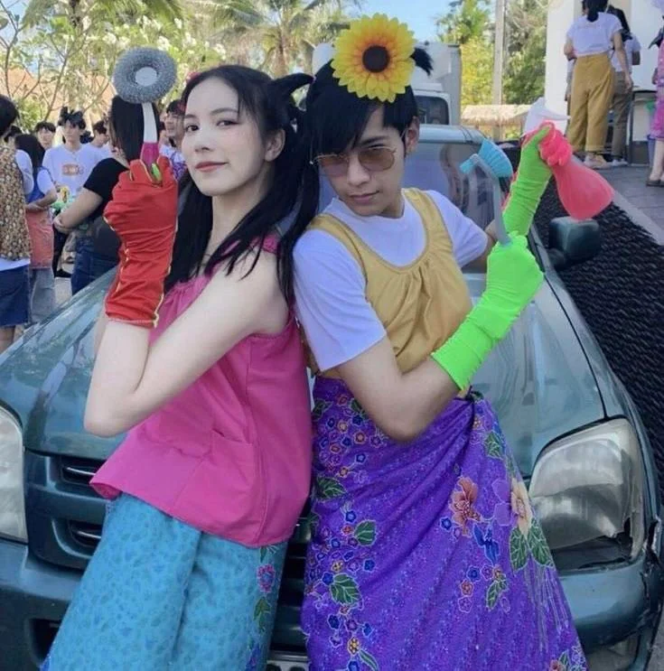 destinylineKM's tweet photo. ก็ว่าคุ้นๆ เหมือนบู๋กับอามุกเลยลูก #KINGMAN #เจ้าหนูคิงแมน @stjinx_maya https://t.co/bAQTeWncvz