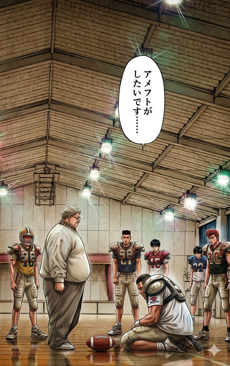 Passion_footbl's tweet photo. 昔アメフトやっててグレてヤンキー集団に入ったけど、昔の仲間に普通にボコられてやっぱりアメフトしたいと思った人 https://t.co/cX1Jzar8FK