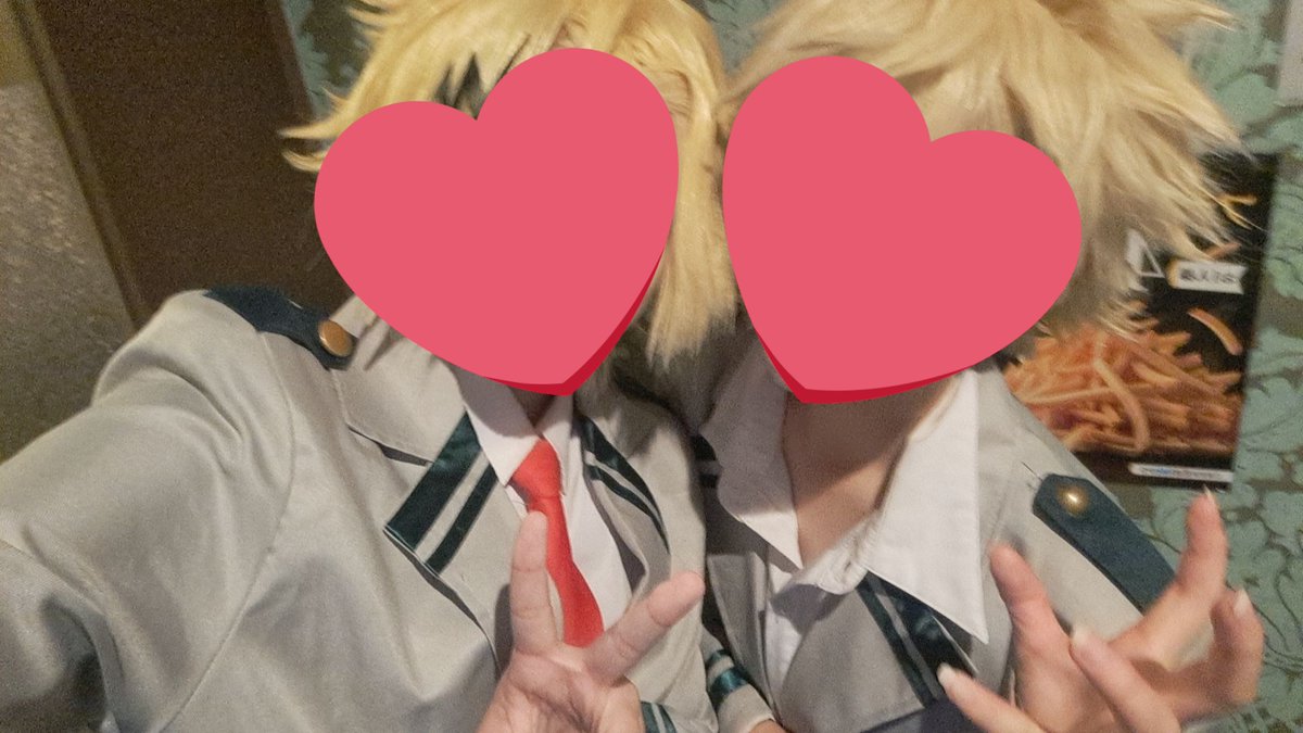 Kaso_cha's tweet photo. 【Cosplay/コスプレ】

2人ともイベいけないからコスカラしてきたんだわ🈂️ https://t.co/qg17UJbRMF