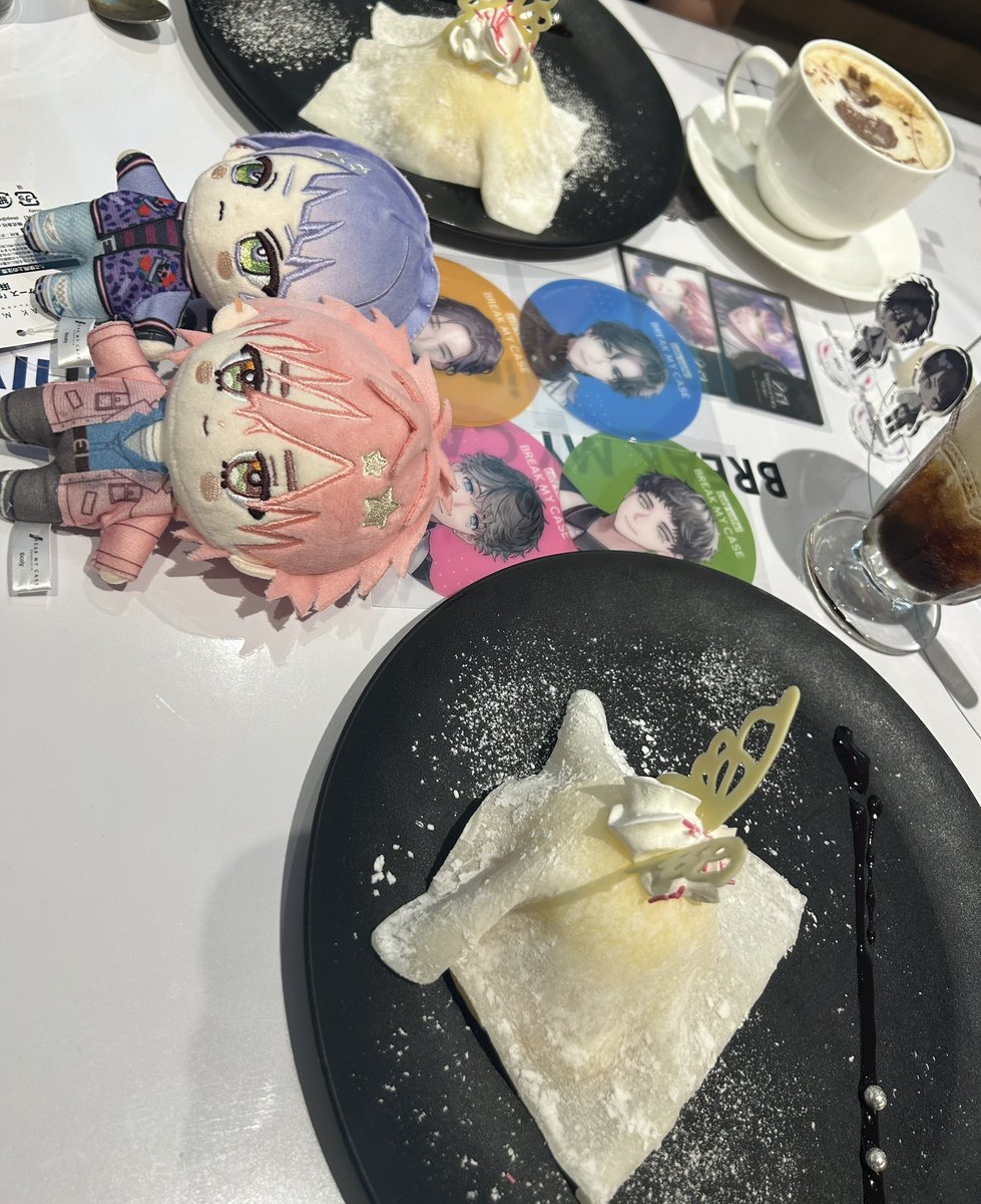 switch_aoi's tweet photo. #colycafe
 #ブレマイ2周年 https://t.co/h5Lpk62Irq