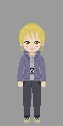 FusenStudio's tweet photo. Kroda’s Autumn Wear  
#indiegame #pixelart #インディーゲーム #ドット絵 https://t.co/1Bp1zAqKGS