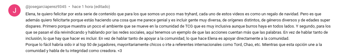 Gaiastormtcg's tweet photo. Se... se me ha metido algo en el ojo... 😭

Lo digo y lo repito. Si sois chicas o pertenecéis a una minoría contad conmigo para lo que sea, por favor. 

Como comunidad necesitamos dar visibilidad a esto. 

PD: Es complicadísimo encontrar a chicas que compitan 😔 https://t.co/JGR2FdLKGo