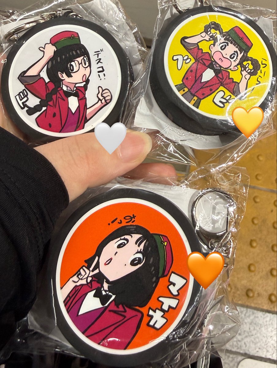 Ke_u8's tweet photo. 【交換】ギャンパレ　ボイスキーホルダー

（譲）🤍💛🧡
（求）🦖

21(日)一部に参戦する際に現地にて交換希望です。
お気軽にお声かけください

よろしくお願いします🙇 https://t.co/ENTNA68gel