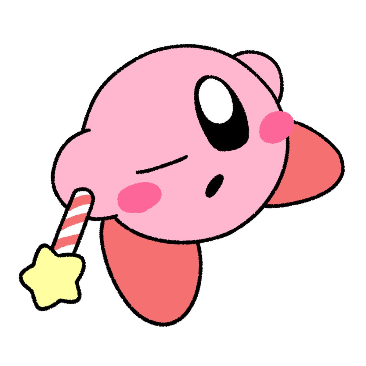 plasma_ppp's tweet photo. スターロッドカービィ
#星のカービィ #カービィ #カービィイラスト https://t.co/dlu4FgRVDv