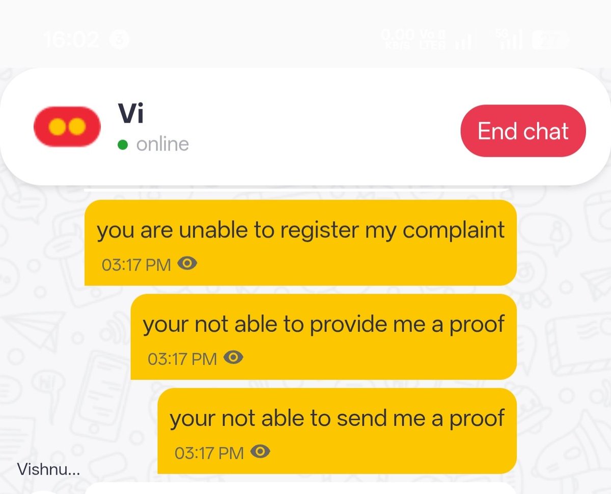 MrAlone322's tweet photo. Thank you VI team to feel customer as a beggar 
Seriously disappointed with the customer service I've received from @ViCustomerCare. 😩 My issues aren't being resolved, and I feel completely dismissed. Is this how you treat your loyal customers? 😤 #CustomerServiceFail #Vi @TRAI https://t.co/qGpkLVH5nK