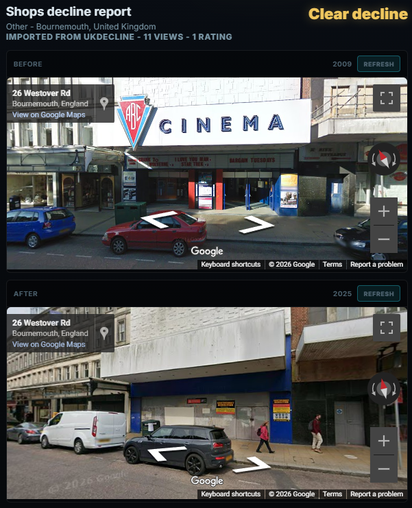 DeclineMap's tweet photo. 📍Bournemouth, UK
⌛️2009-2025 https://t.co/I932DqWkrF