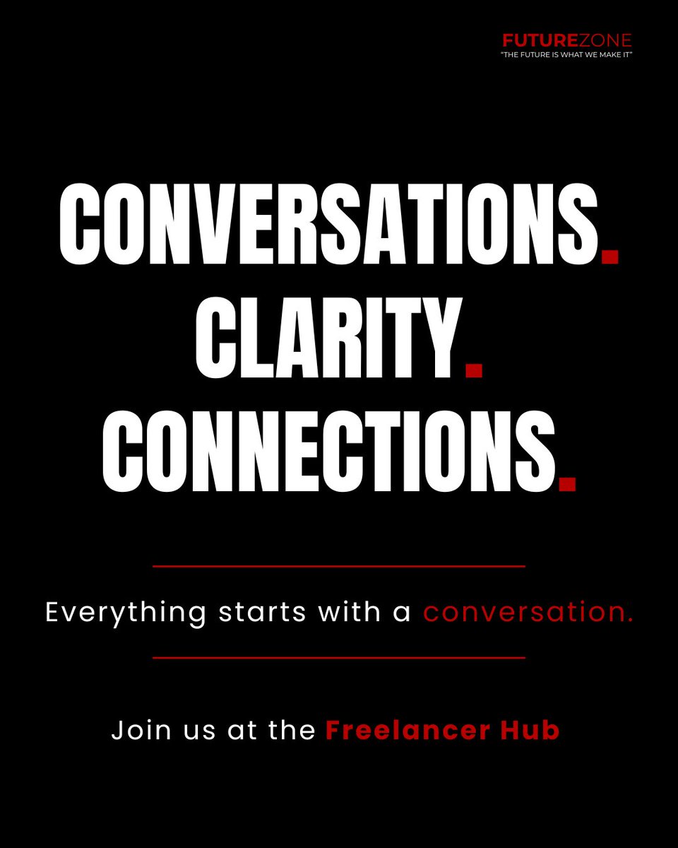 futurezone_ae's tweet photo. Not sure where to start?
Visit the Freelance Hub at Founder Spotlight Showcase 2026.

📅 September 8, 2026
📍 Dubai
📍 Venue : TBC
💾 Save this post if freelancing or remote work is one of your goals for 2026.

#FreelanceUAE #RemoteWorkDubai #DubaiFreelancer https://t.co/dQwWxlsBF6