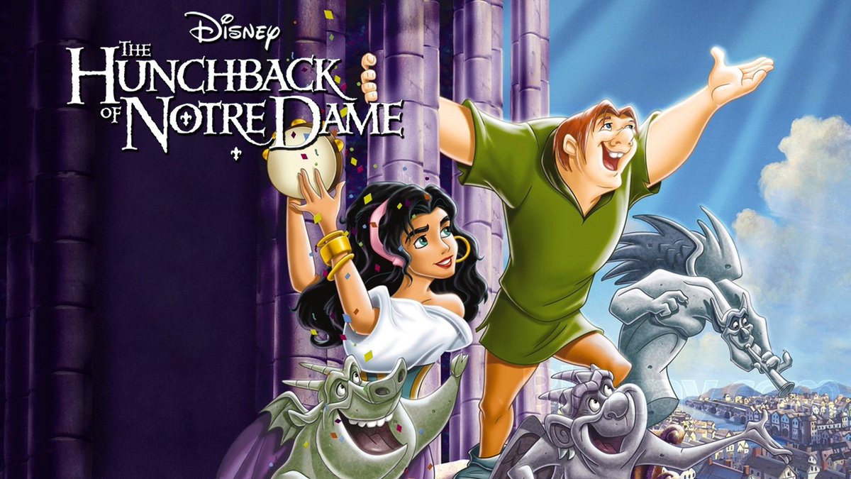 TheCinemaTalks's tweet photo. 30 years ago today, The Hunchback of Notre Dame premiered in theaters.

Three decades later, it remains one of Disney's most visually stunning and emotionally powerful animated classics. https://t.co/dG5PeqLZ5w
