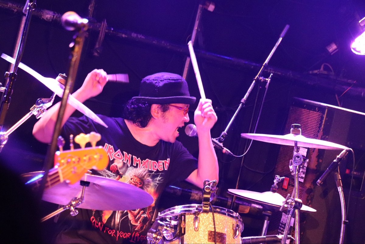 NickNakajima's tweet photo. イエーイ👍😄👍
今年は久々に叩きまくります🥁
1日で7バンド、全部、俺がドラムです‼️

「ナカジマノブ博2026 ビバ還暦」
2026年9月20日＠下北沢クラブキュウ

　出演（50音順）
ドミンゴス
枕本バンド
無限放送47
最鋭輝隊
Dannie B. Good
theゆうたろうバンド
The Wells

詳細は近日中に発表します‼️ https://t.co/dTWcqV4OfB
