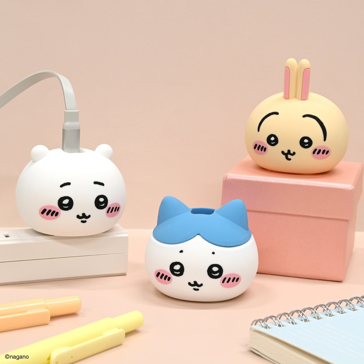 chiikawa_info's tweet photo. 【新商品情報】#ad

「USB Type-C マスコットACアダプタ」が8月に��売されます☺️

2台同時充電、急速充電可能✨

グルマンディーズ公式(楽天)で予約受付中！現在ポイントアップ期間中でお得に予約できます💕

予約はこちら⇩
🔗https://t.co/EfhY6ImEac https://t.co/8Hlgv0IXoi