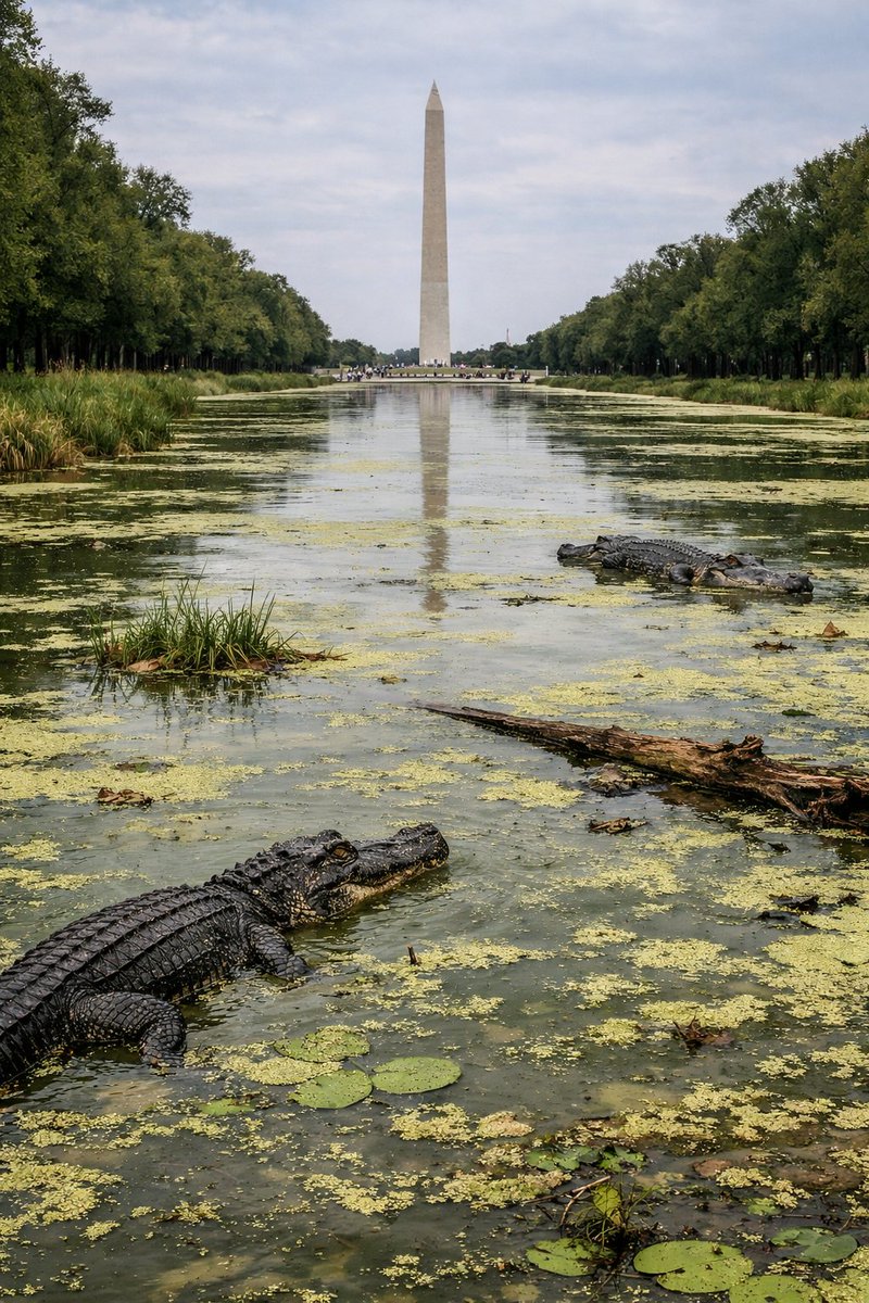 EllieRipley10's tweet photo. @TheRickWilson The reflecting pool today : https://t.co/oM2D6UnSM3