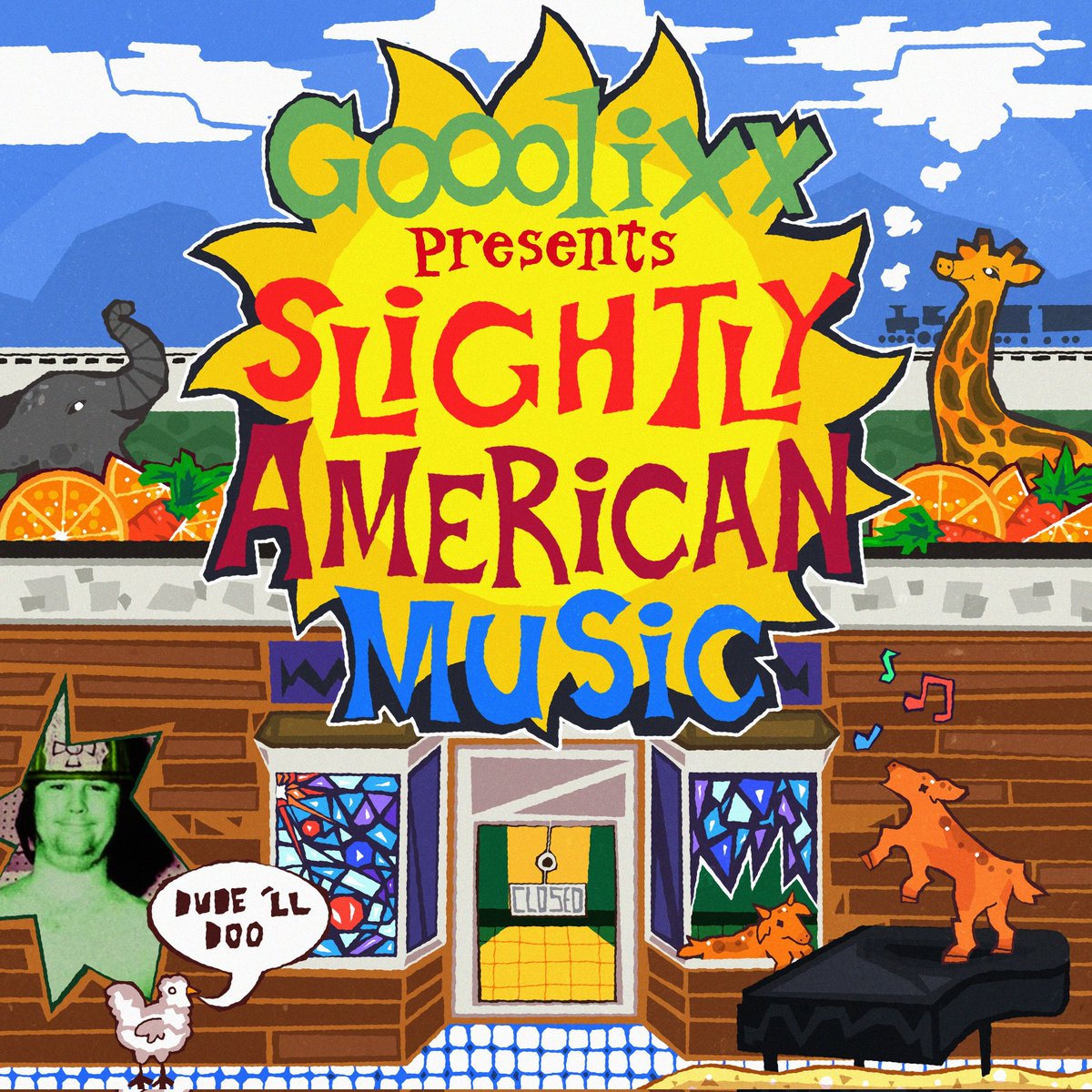 gooolixx's tweet photo. Gooolixx Presents... Slightly American Music is on YouTube now!!!!!!! https://t.co/3wFYmwSCvQ
