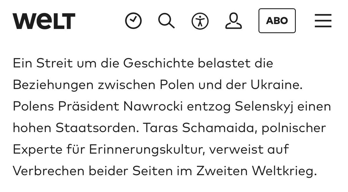 KrahMax's tweet photo. Die heilige Ukraine hat im 2. Weltkrieg Hunderttausende ethnische Polen bestialisch abgeschlachtet. Und richtig, es gab Revancheakte der Polen in geringerem Umgang. Aber wer hier den Anfang machte und auch deutlich exzessiver handelte ist klar: die Ukrainer. Pech für Polen, dass die Ukraine gerade zum Fetisch aller Russophoben geworden ist - was bislang Polen war. Damit setzt sich nun auch die ukrainische Sichtweise durch und historische Fakten interessieren nicht. Im schlimmsten Fall kommt aber ein BRD-Politiker und erklärt, dass in Wahrheit Deutschland an allem schuld sei und bietet einige Phantastilliarden Entschädigung an.