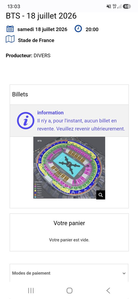 yasmiina_bks's tweet photo. Svp la revente est ouverte. CEUX QUI ONT DES PLACE A VENDRE PITIER ON ATTEND https://t.co/HXGxqOKNVP