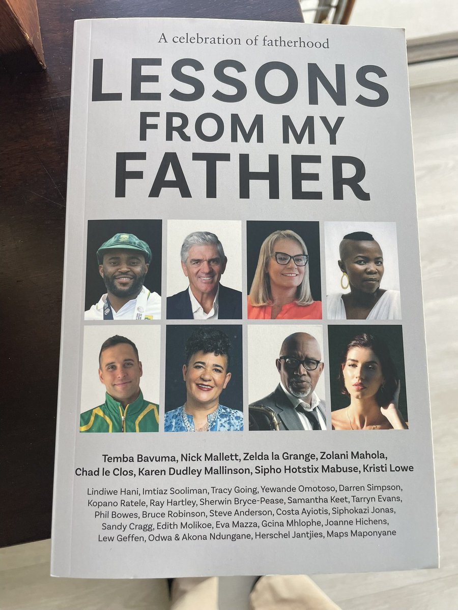 TripleMEntSA's tweet photo. Please try and get this book 
#lessonsfrommyfather 

 Happy to have introduced writer Steven Anderson to @siphohotstix 

Sipho wrote a chapter about his late dad and the life lessons he taught Sipho. 

Perfect book for #Fathersday https://t.co/Rthp03wEWh