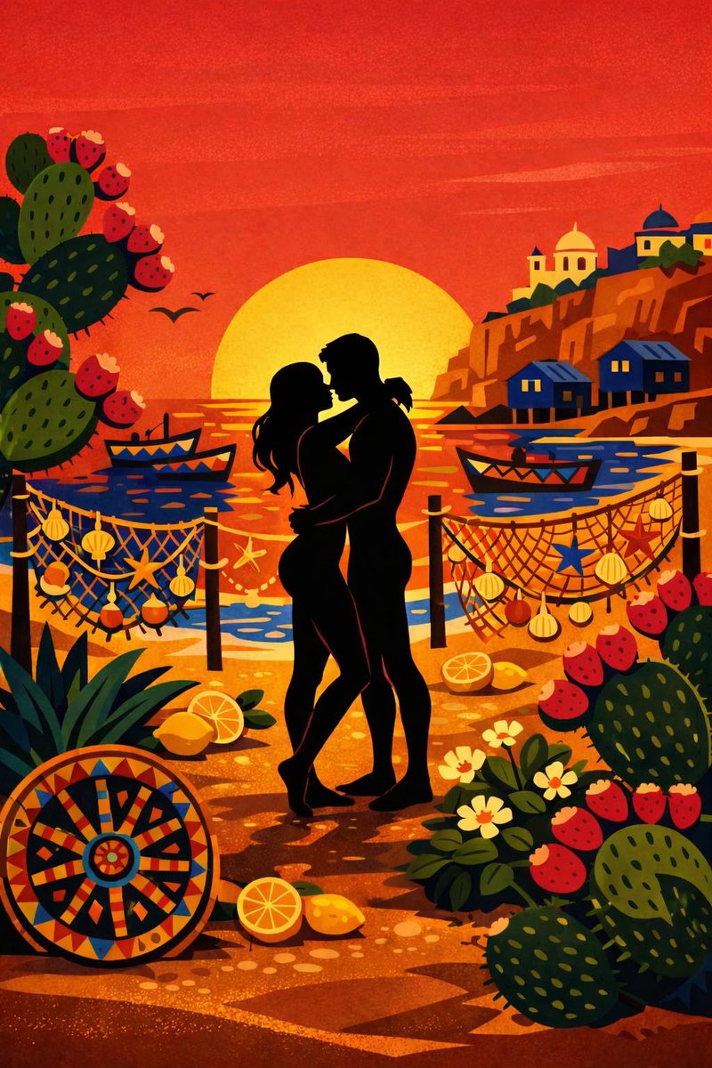 LuzzaNft's tweet photo. Immerse yourself in Sicily’s radiant sunset and let its colors move through you.

https://t.co/GI3ppKAe4c

#Solana #NFTCommunity #ArtCollectors #ExchangeArt https://t.co/hgs45fpH51