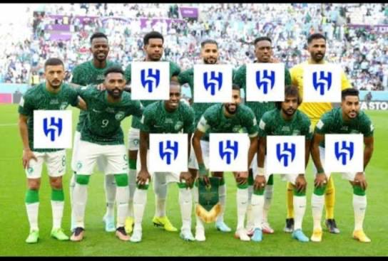artaboon1's tweet photo. عماد منتخبنا على سالم،كنو،تمبكتي،العويس،سعود مباراة #السعودية_اسبانيا 
والبقيه تكملة عدد..
هذا قدر الهلال حامل لواء تشريف الوطن (مأكول مذموم ولاعبيه مكروفين منذ ١٠ سنوات بلا توقف)!!
ولكن انصار المستفيد من ارهاقهم (استفادة قاصرة) هم من يصيحون ذرا للرماد‼️
#السعوديه_الارجنتين👇 https://t.co/VpDTsc6zAH