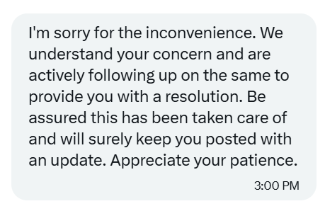 amol_ashish's tweet photo. @flipkartsupport Bot is replying like this not actual resolution. https://t.co/6q6zNy5OYL